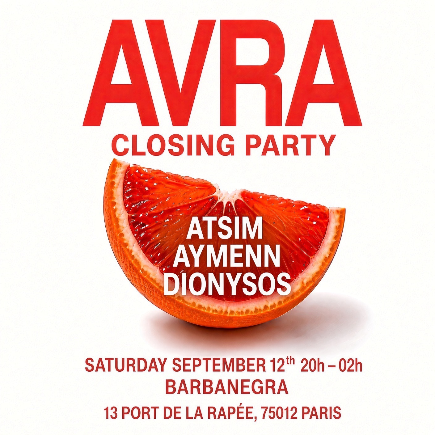 Barbanegra X Avra Closing Party
