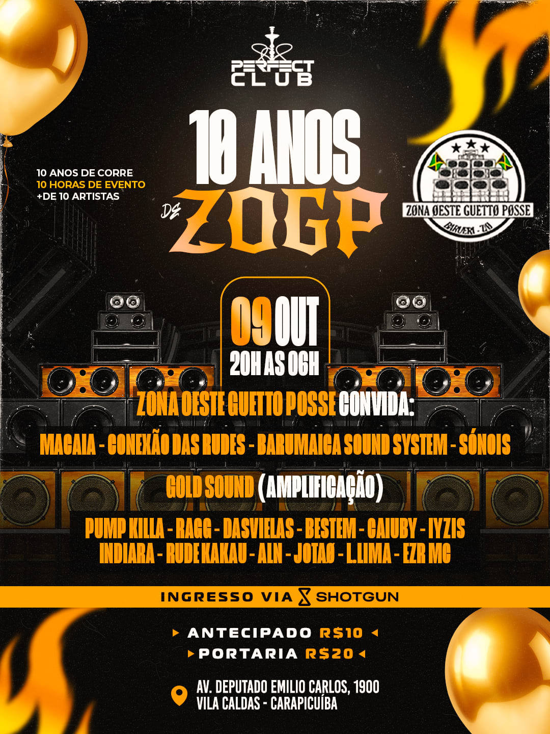 10 Anos De Zona Oeste Guetto Posse