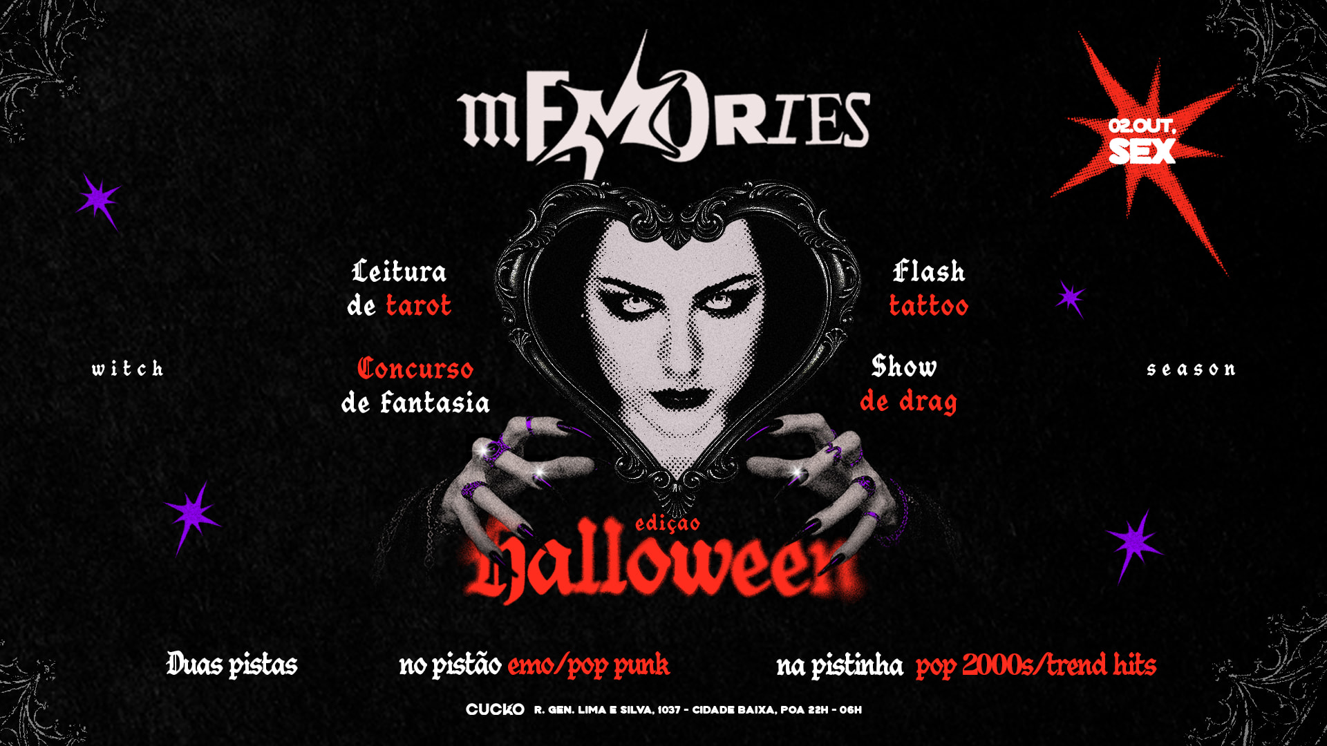 Memories · Halloween: Season Of The Witch · 02/10 @Cuckopoa