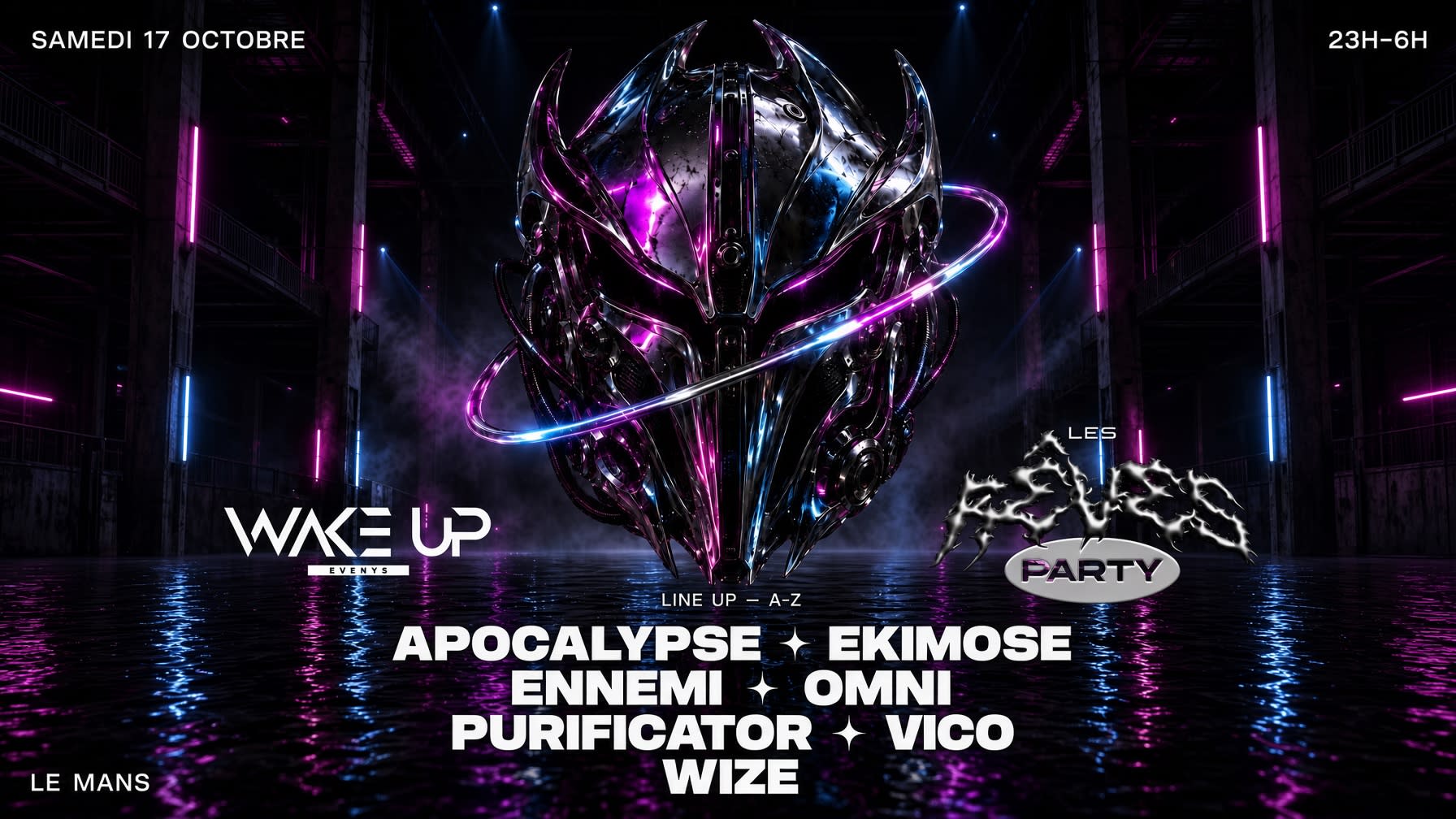 Wake Up X Les Rêves Party