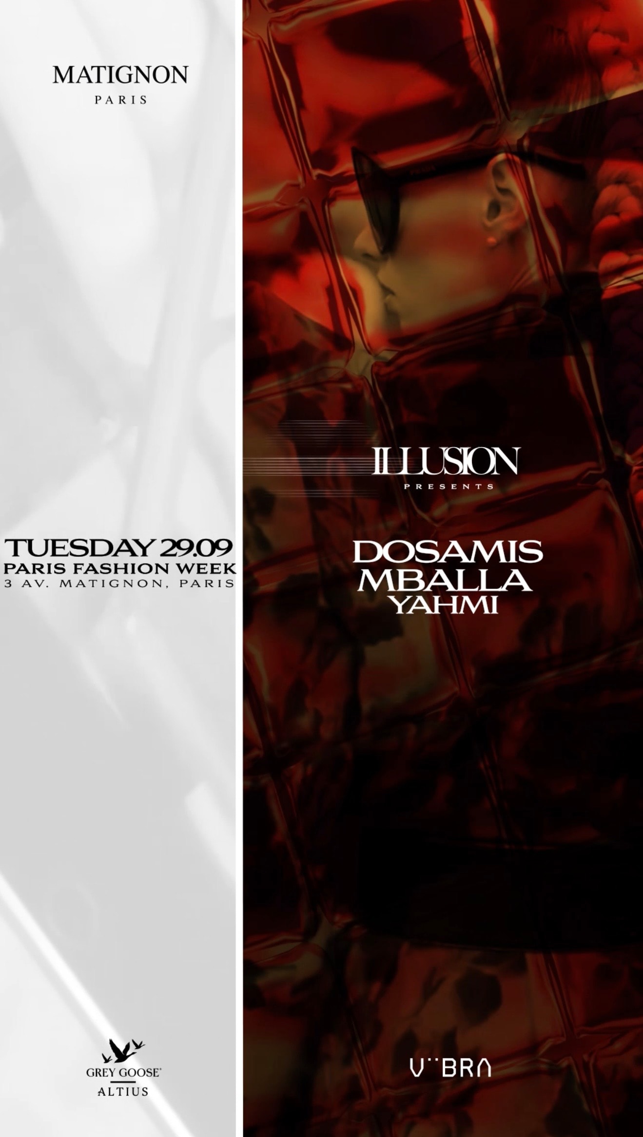 Illusion Invites Dos Amis : Fashion Week Edition