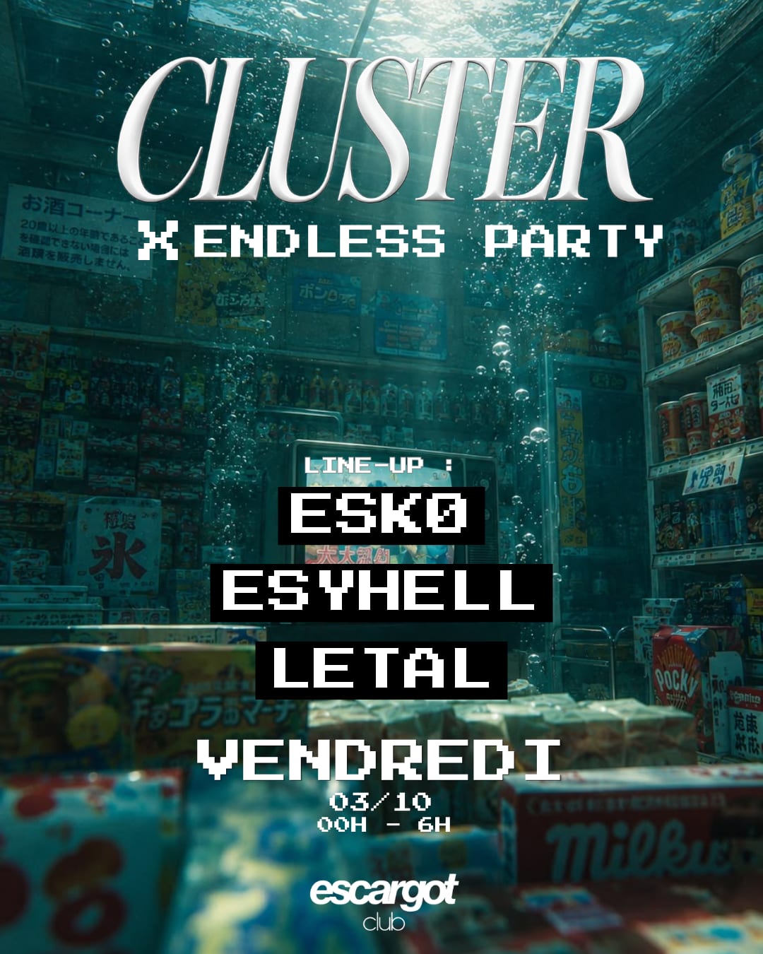 Cluster X Endless Party