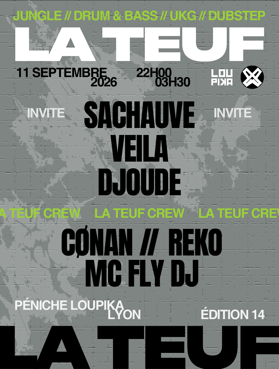 La Teuf #14 : Veila & Djoude + Sachauve