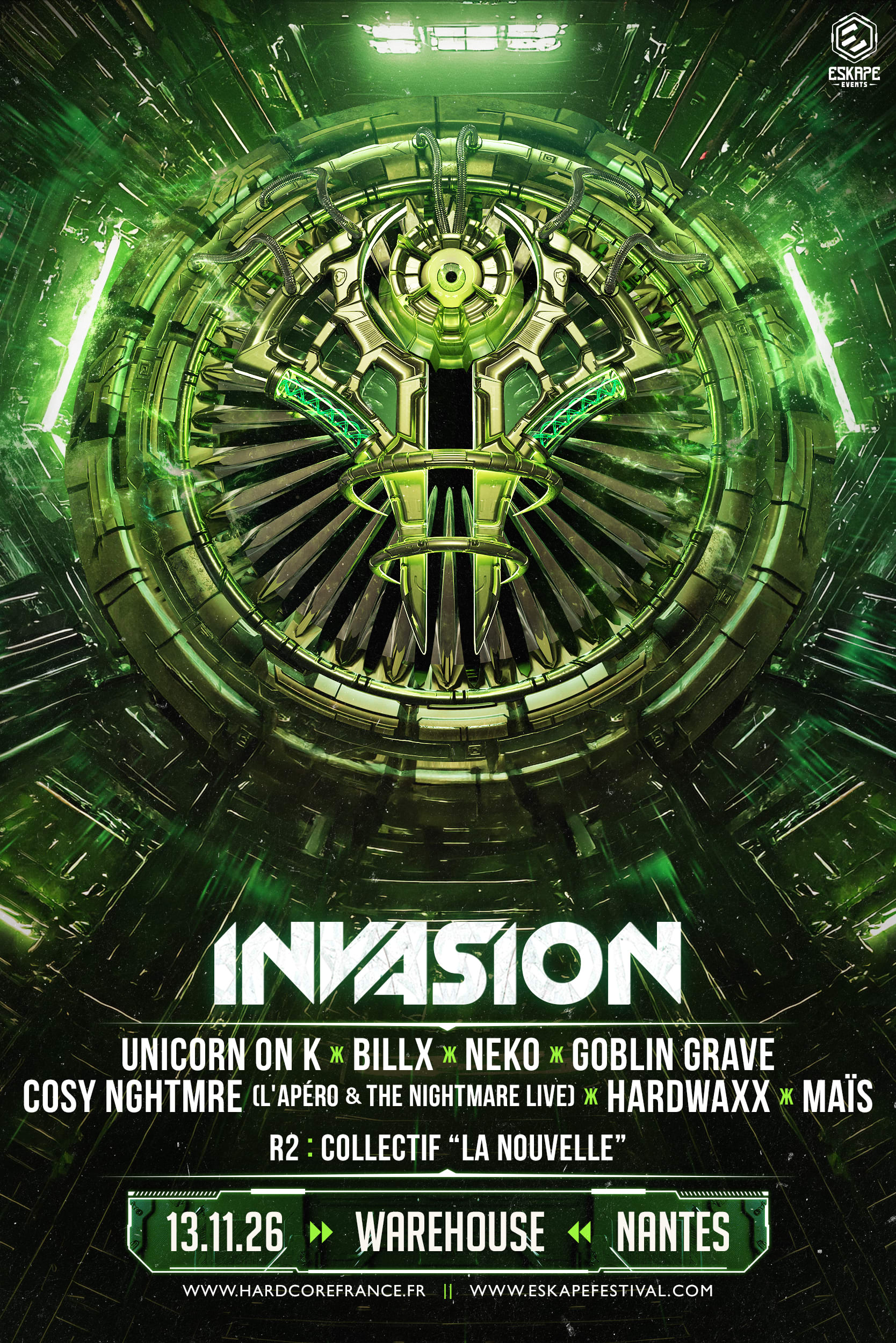 Hardcore France & Eskape PréS. Invasion