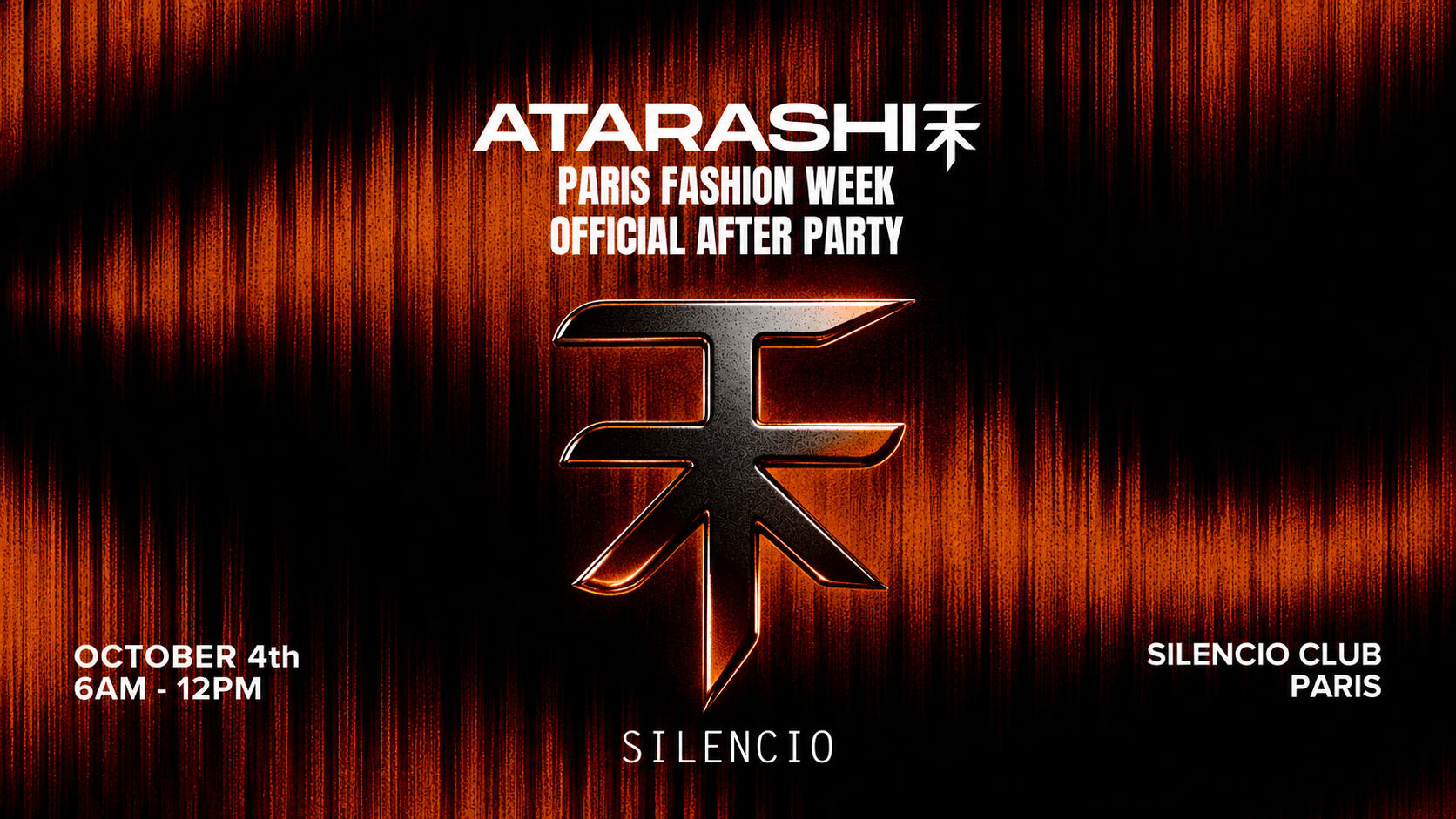 Atarashi Pfw Official After Party