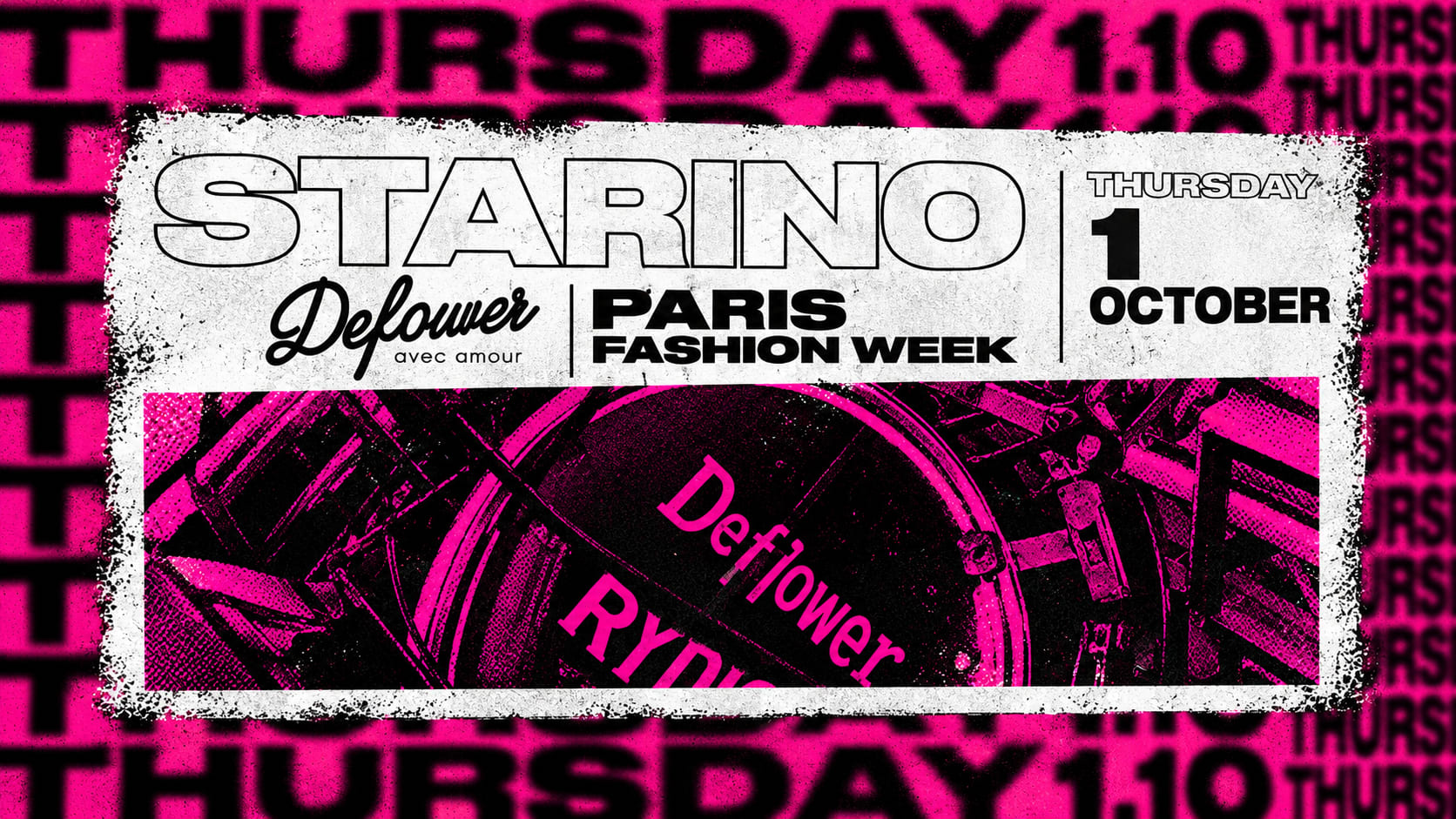 Starino & Friends — Deflower Paris Fashion Week — 1 October