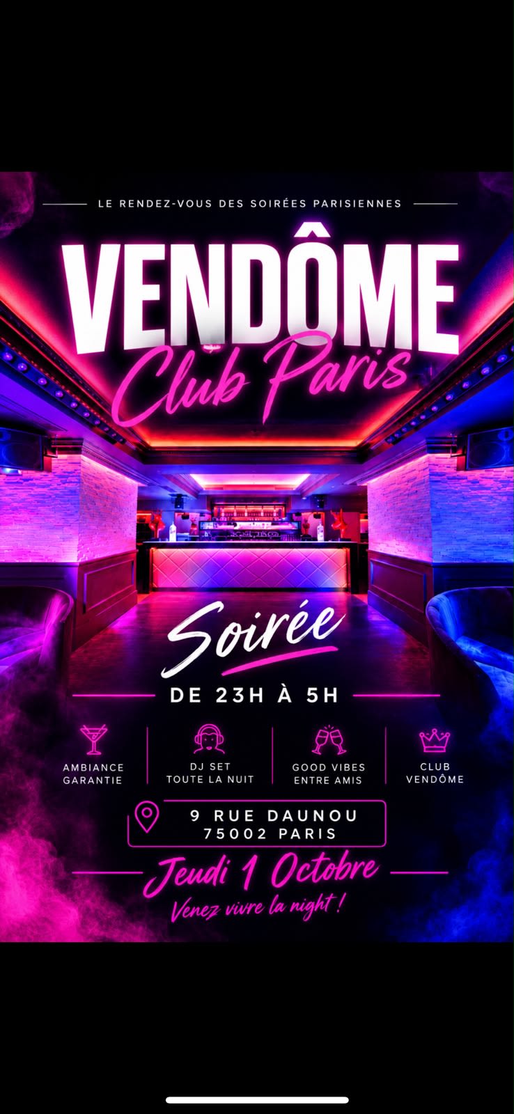 Vendôme Night