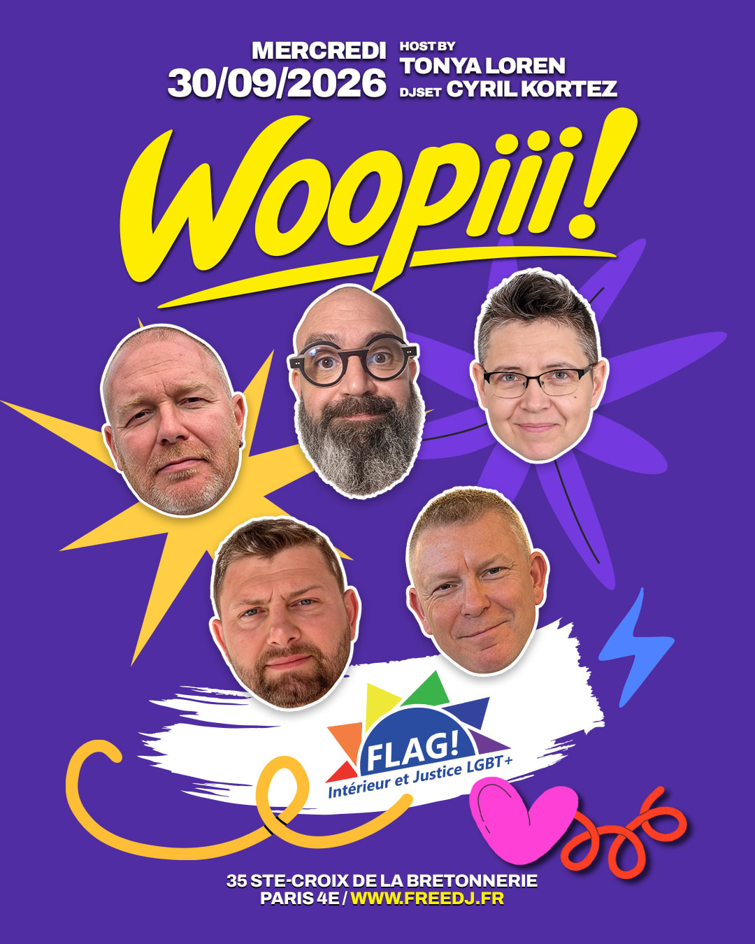 Woopiii Reçoit Flag!