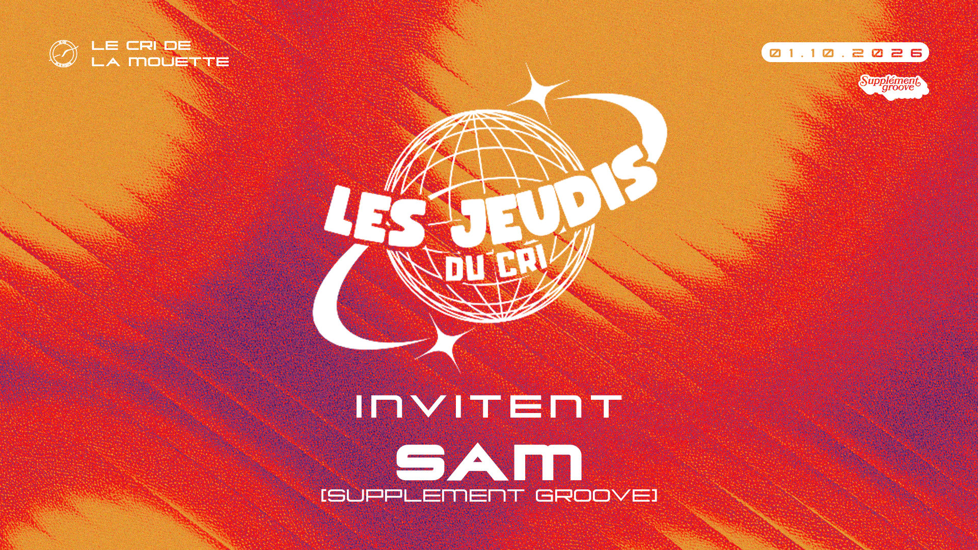 Les Jeudis Du Cri Inv. Sam (Supplément Groove)