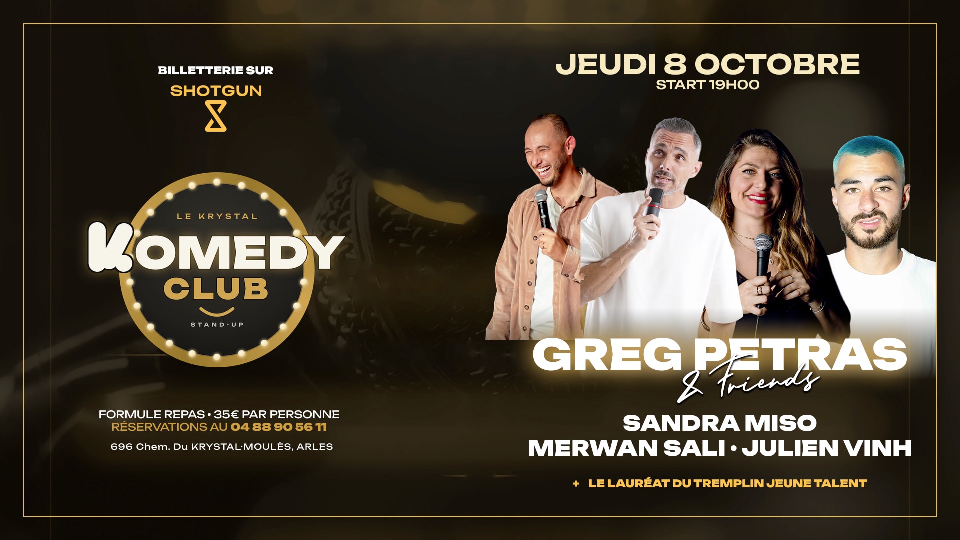 Krystal Komedy Club #1 - Greg Petras & Friends