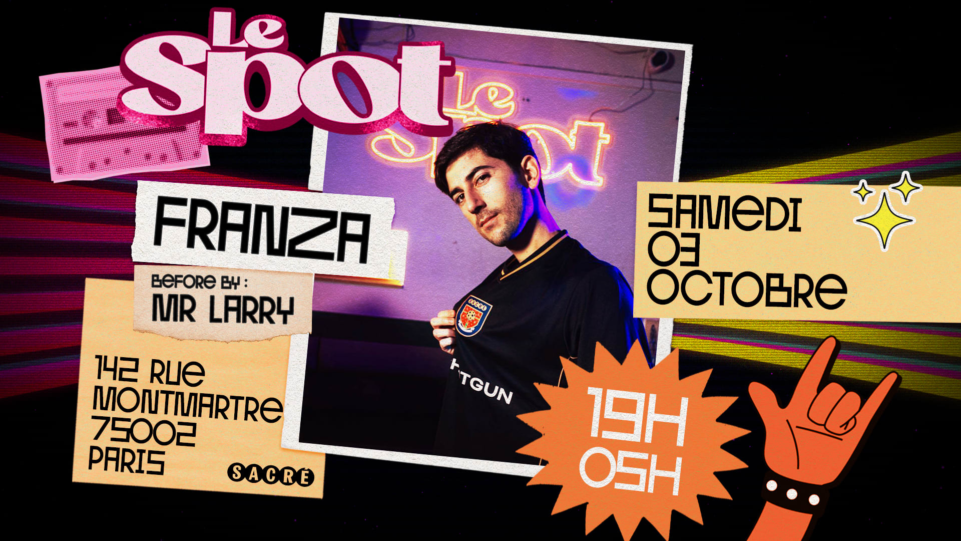Le Spot - Samedi 3 Octobre 2026