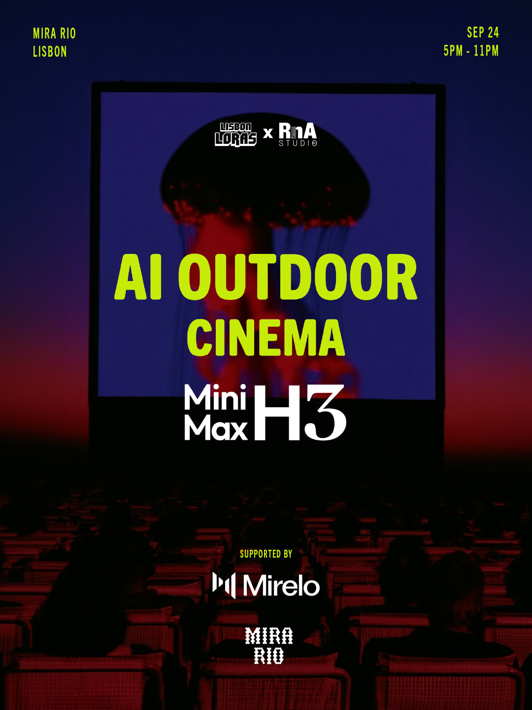 Lisbon Loras ⌁ Outdoor Cinema With Minimax H3