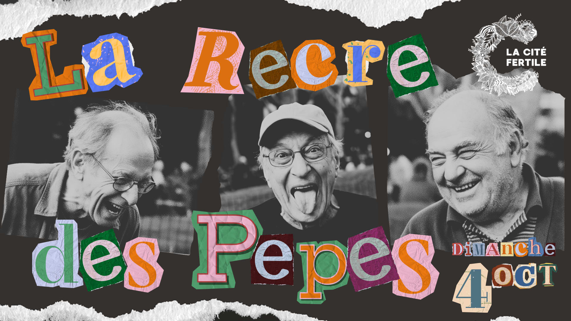 La Récré Des Pépés — Fête Des Grands-Pères À La Cité Fertile