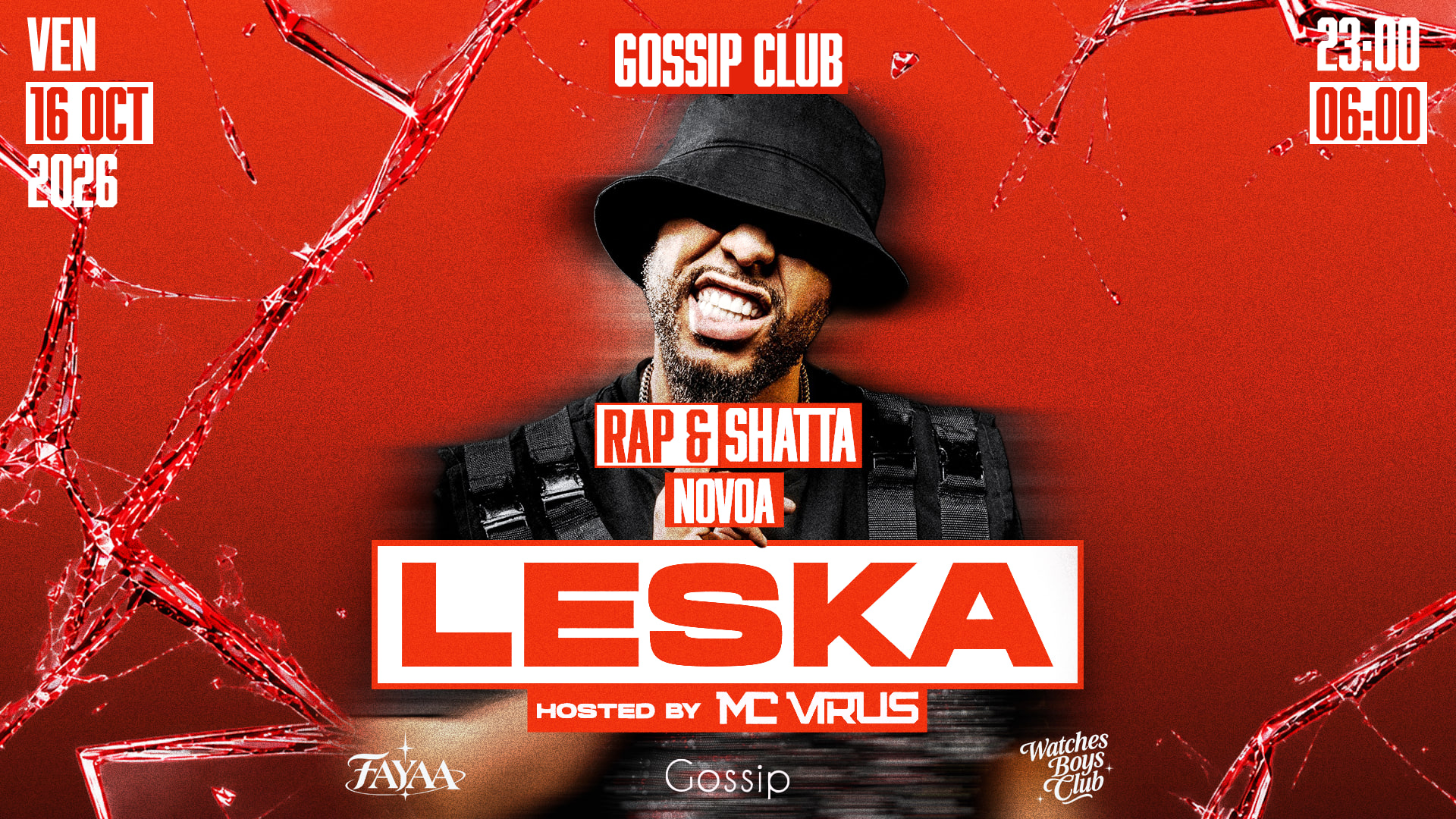 Dj Leska At Gossip Vitré - Ven 16 Octobre