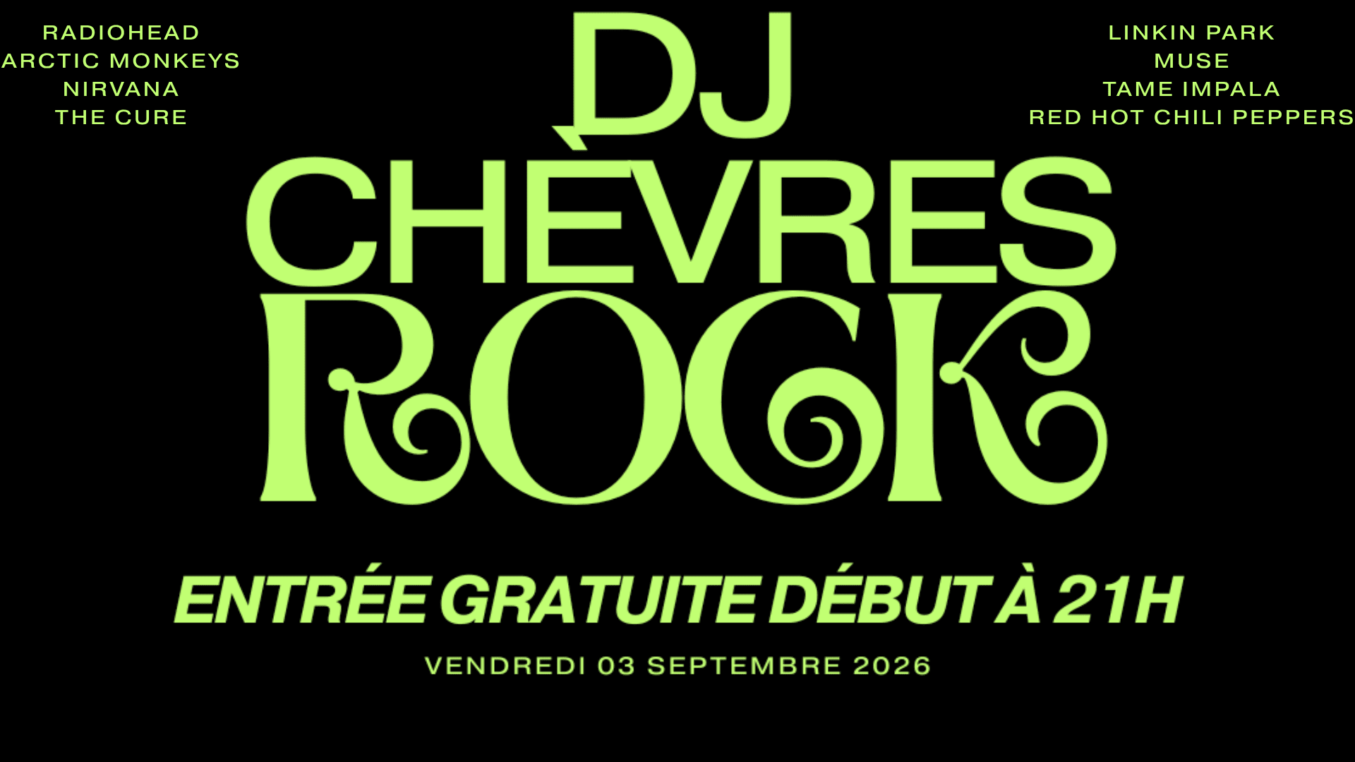 Dj Chèvres : Rock