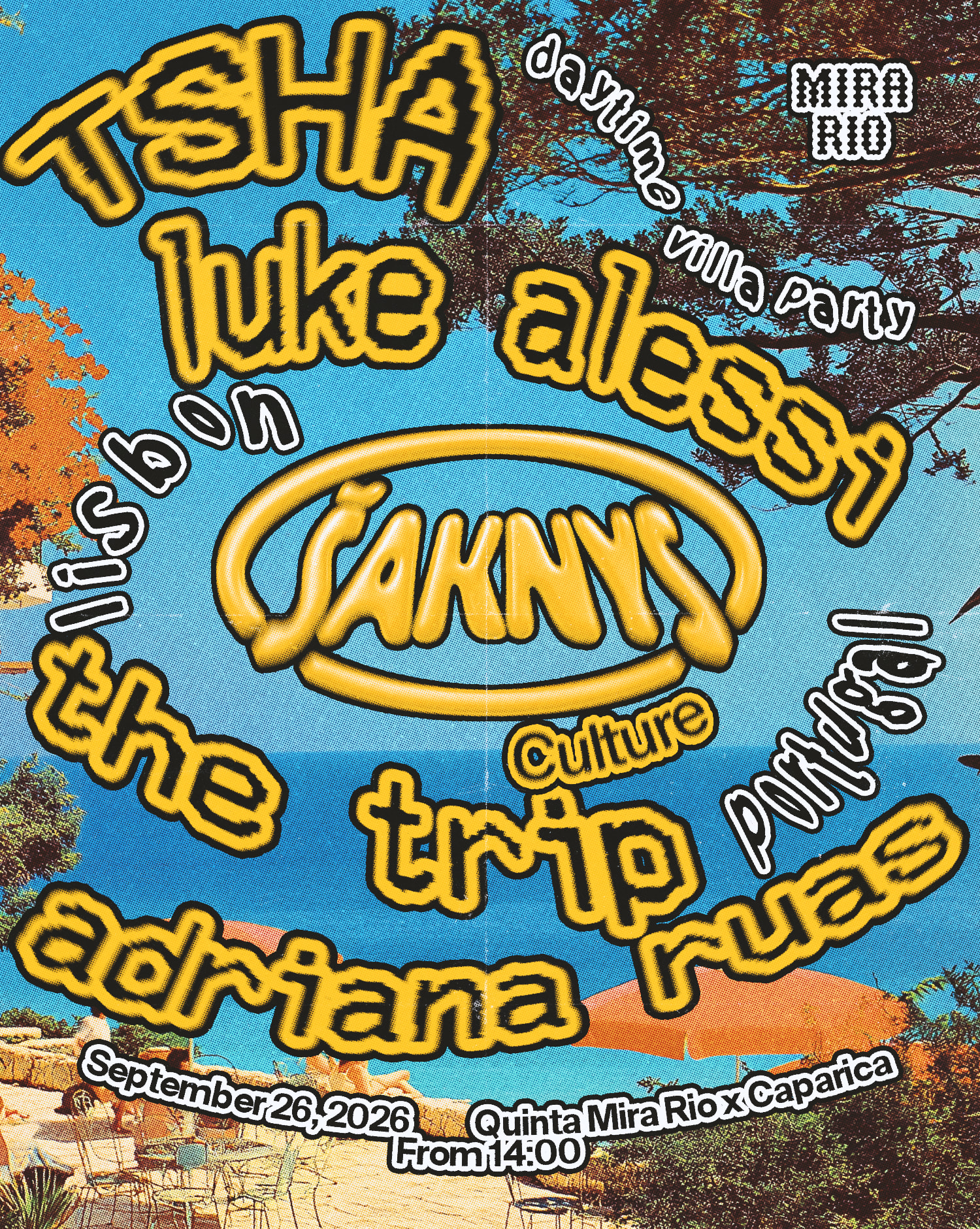 Saknys Culture: Tsha, Luke Alessi, The Trip, Adriana Ruas