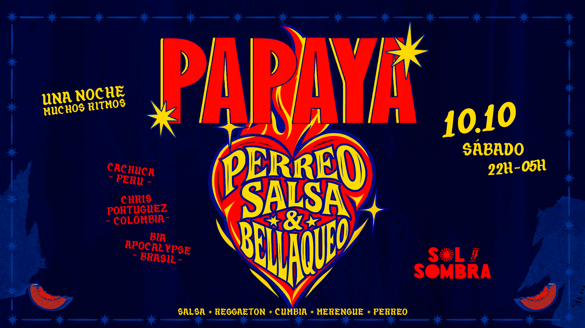Papaya Perreo, Salsa & Bellaqueo 10.10 - No Sys13