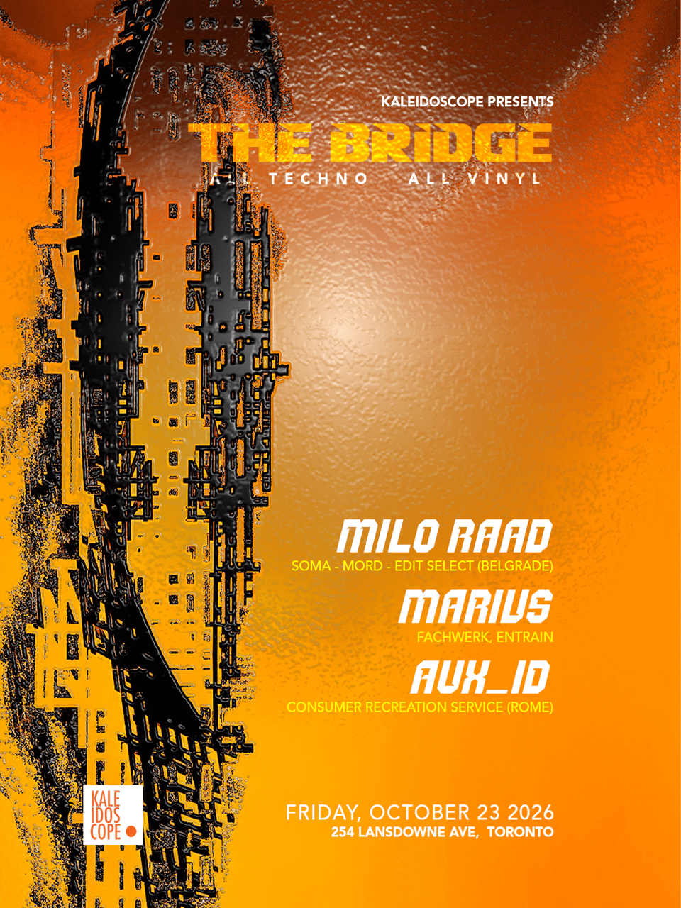 Kaleidoscope: Milo Raad, Marivs, Aux_Id