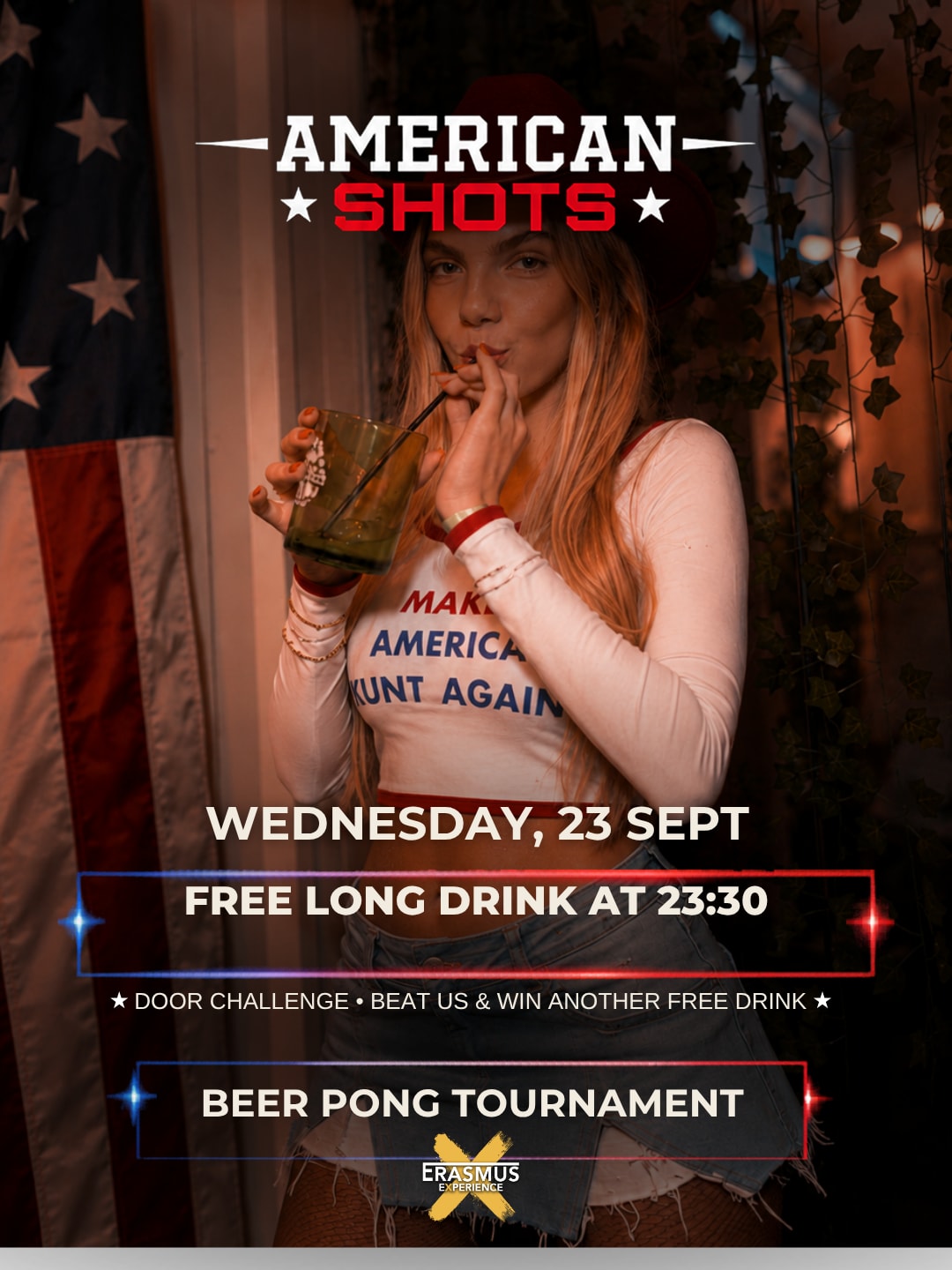 Erasmus Shots: American Party