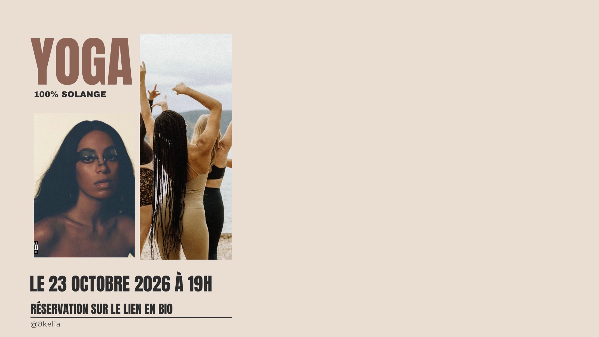 Session De Yoga 100% Solange