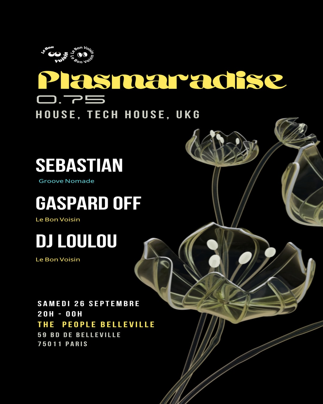 Dj Loulou Et Gaspard Off Avec Sebastian (Groove Nomade) II