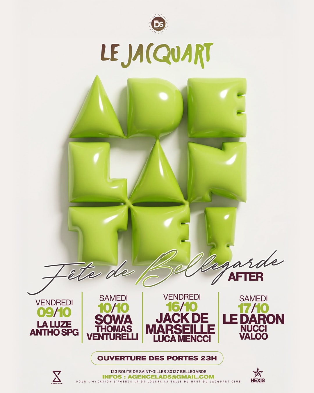 Adelante After Jacquart Club