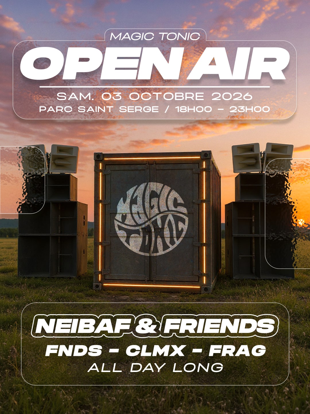 Magic Tonic : Open Air Gratuit – Neibaf & Friends B2b