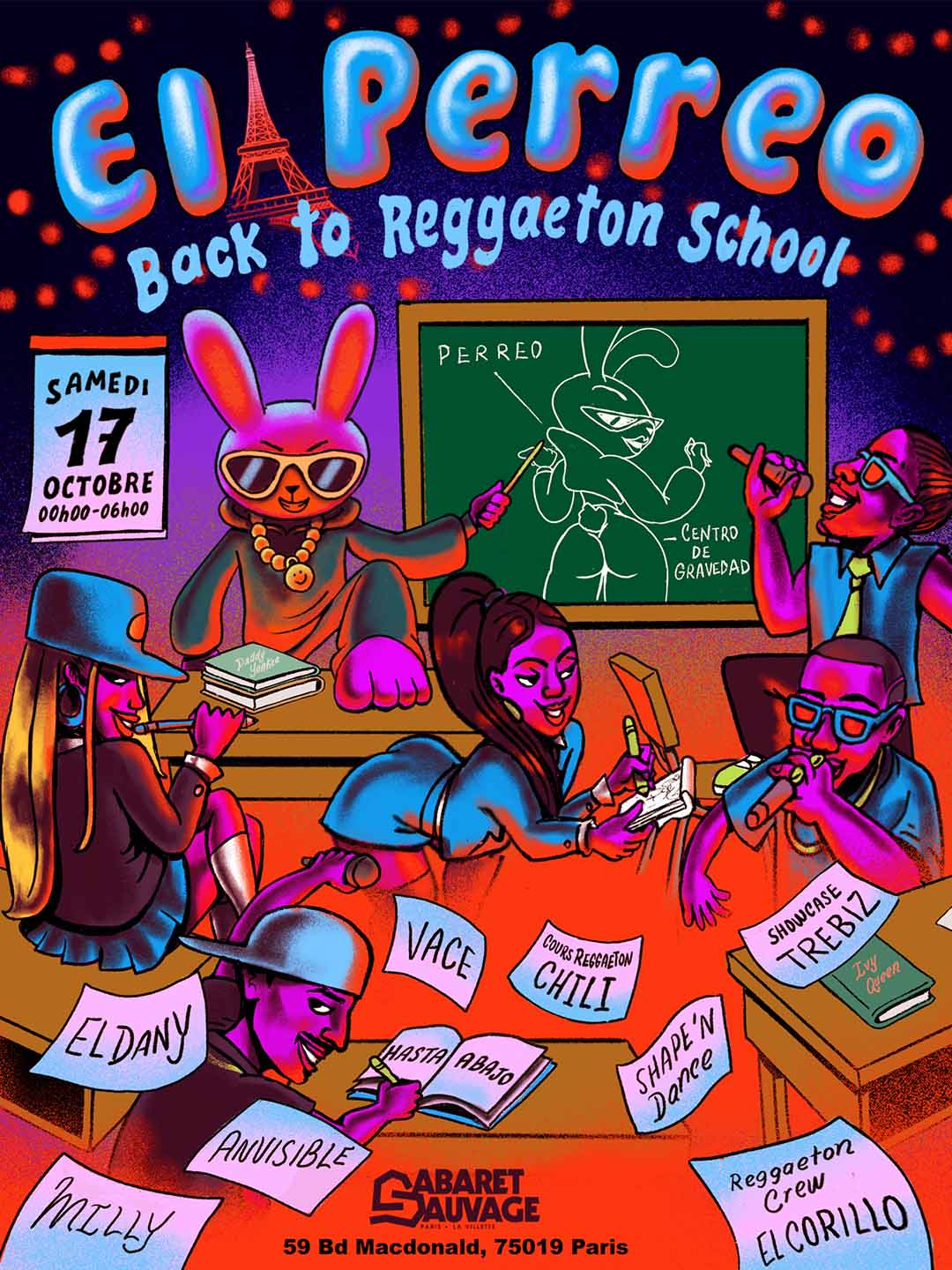El Perreo ¡ Back To Reggaeton School ! • 17.10.26