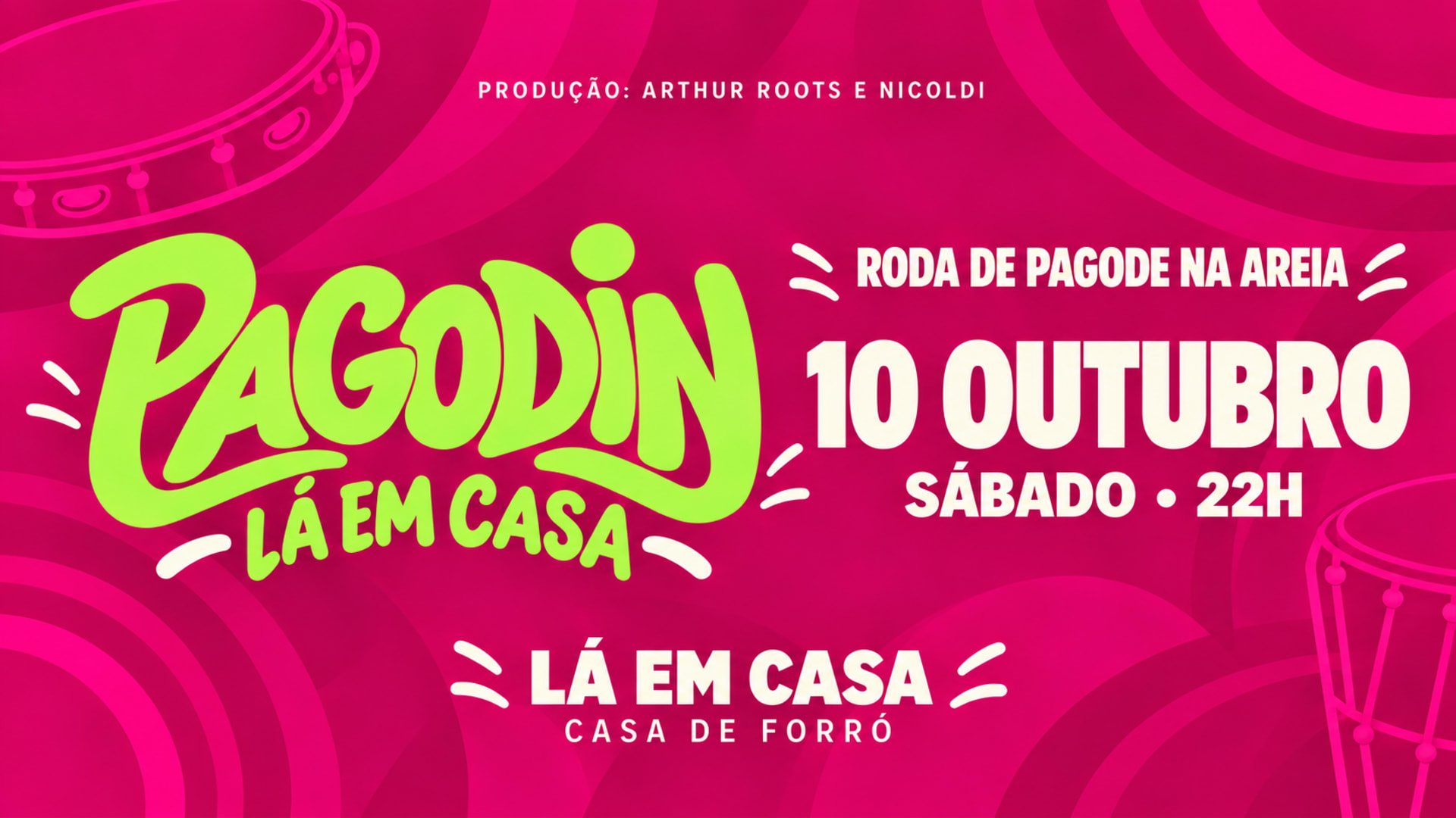 Pagodin Lá Em Casa