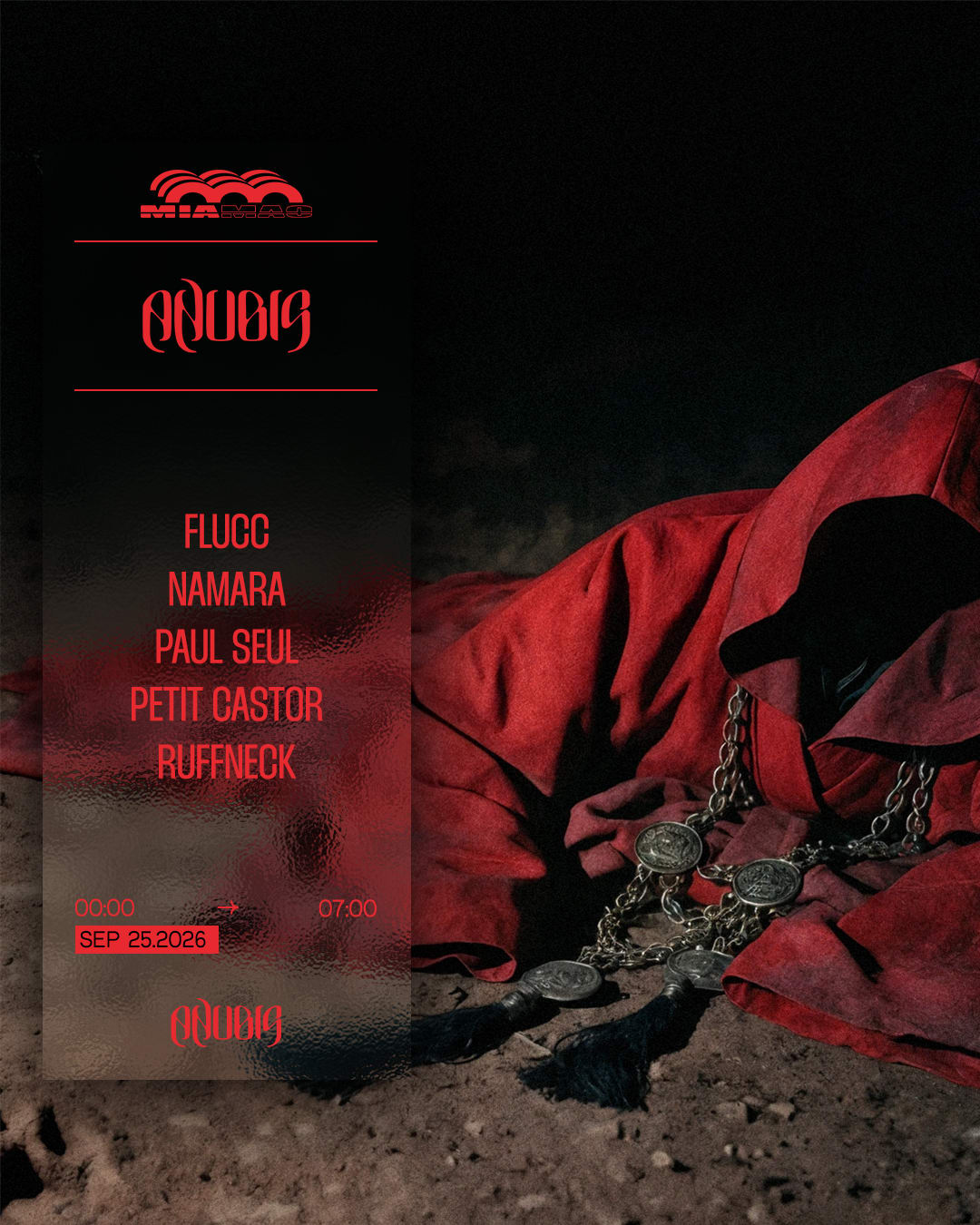 Anubis : Paul Seul, Ruffneck, Flucc, Namara