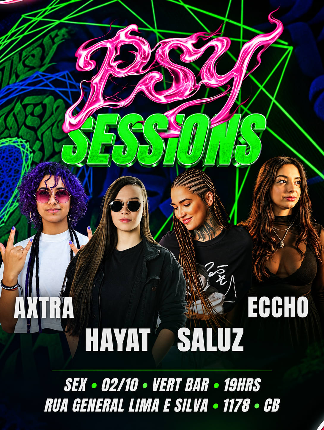 Psy Sessions @ Vert Bar Cidade Baixa 02/10