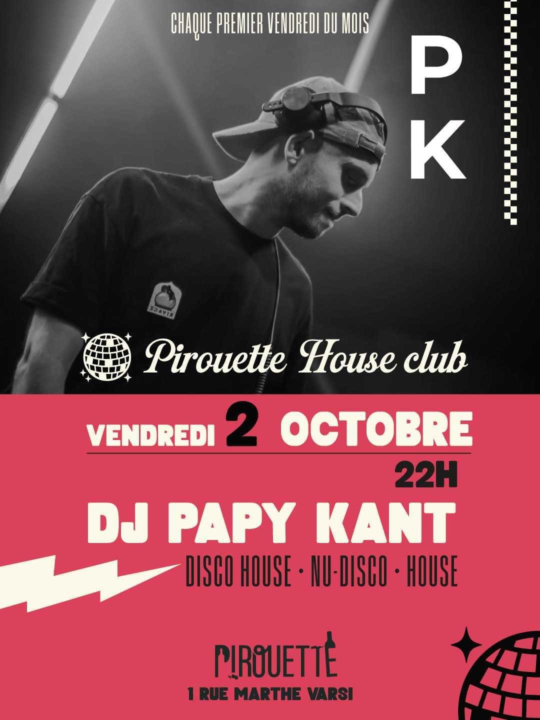 Pirouette House Club • Papy Kant Ven 2 Oct