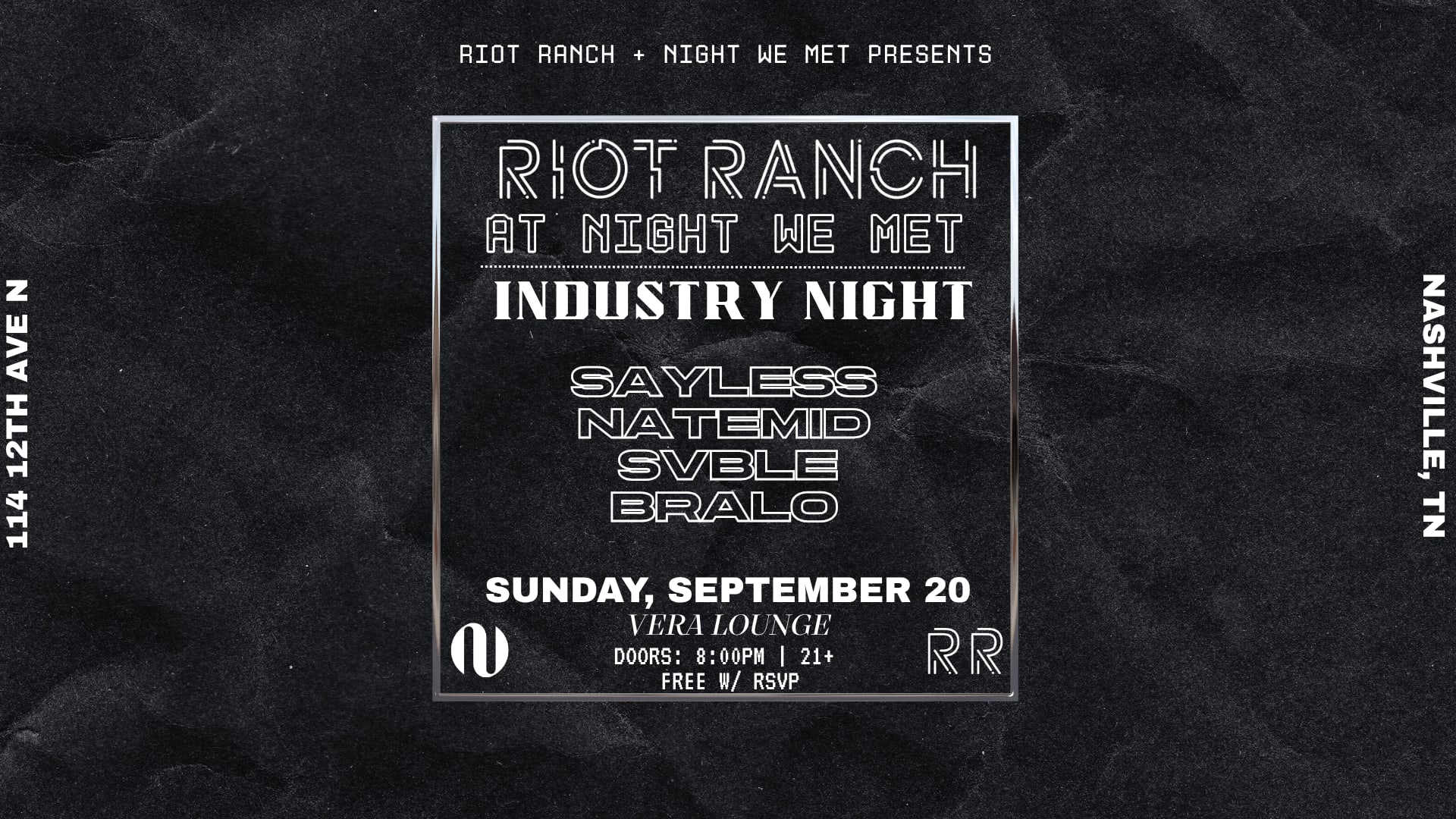 Riot Ranch: Industry Night