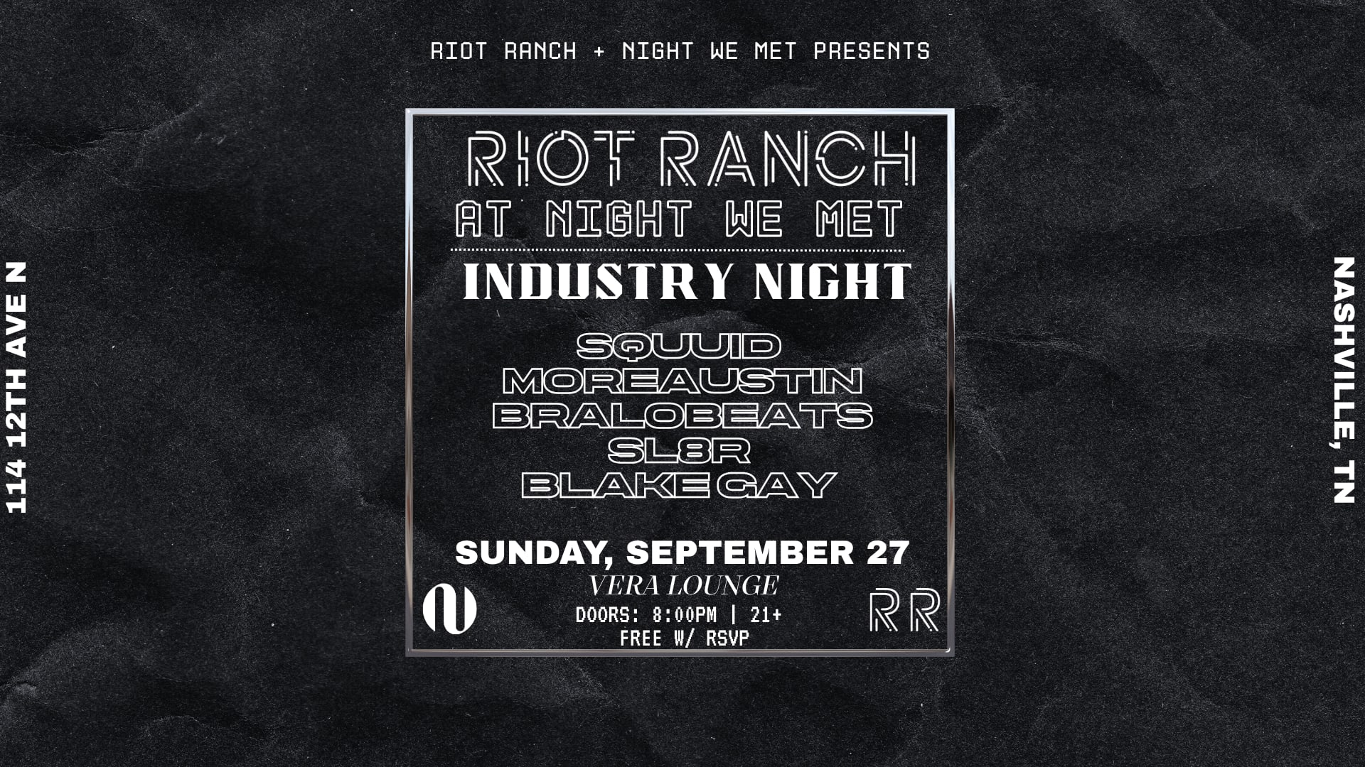 Riot Ranch: Industry Night