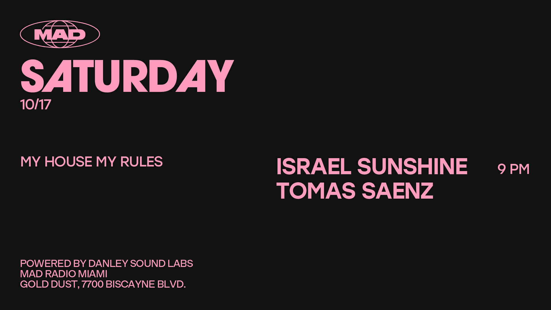 My House My Rules: Israel Sunshine / Tomas Saenz