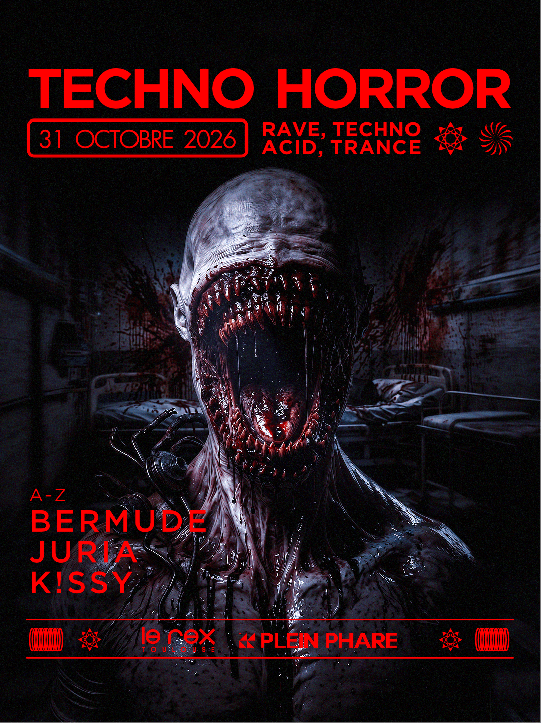 Techno Horror X Plein Phare (Techno, Trance, Hard Techno)