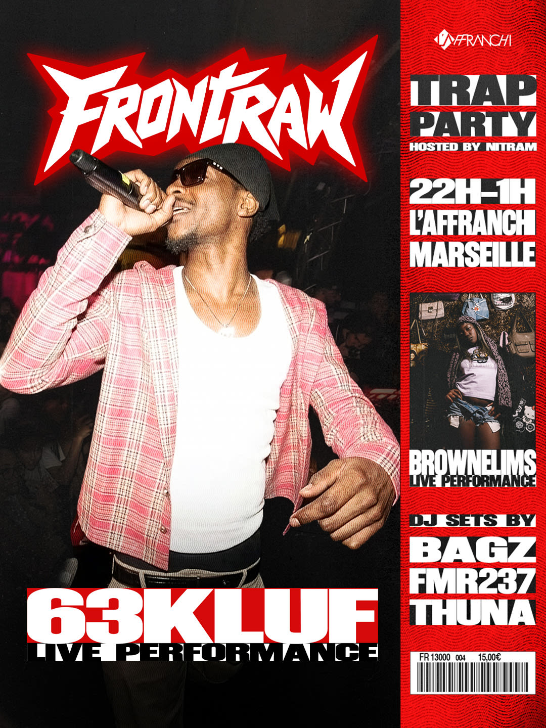 Front Raw - Trap Party - L'affranchi