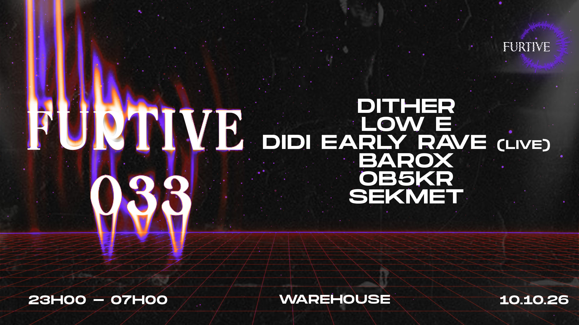 Furtive 33 - Warehouse
