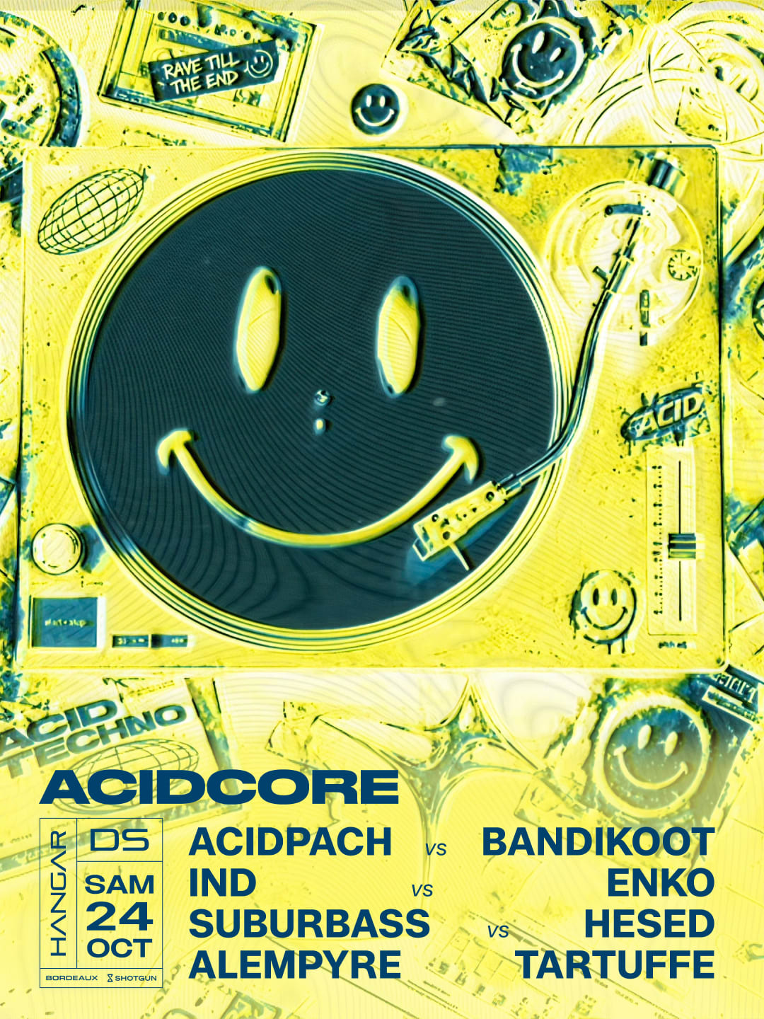 Acidcore // Acidpach - Bandikoot - Ind - Enko - Suburbass