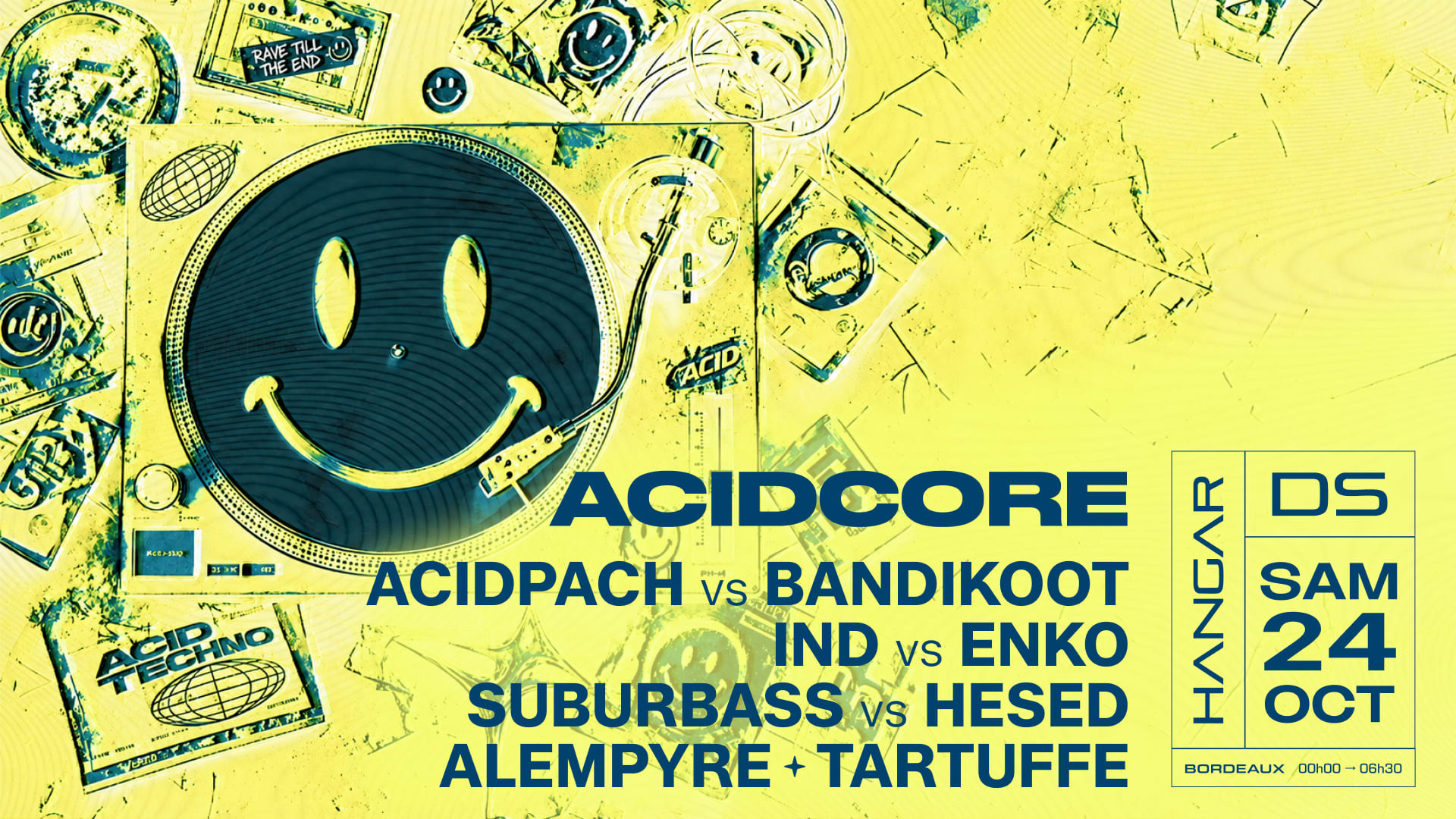 Acidcore // Acidpach - Bandikoot - Ind - Enko - Suburbass