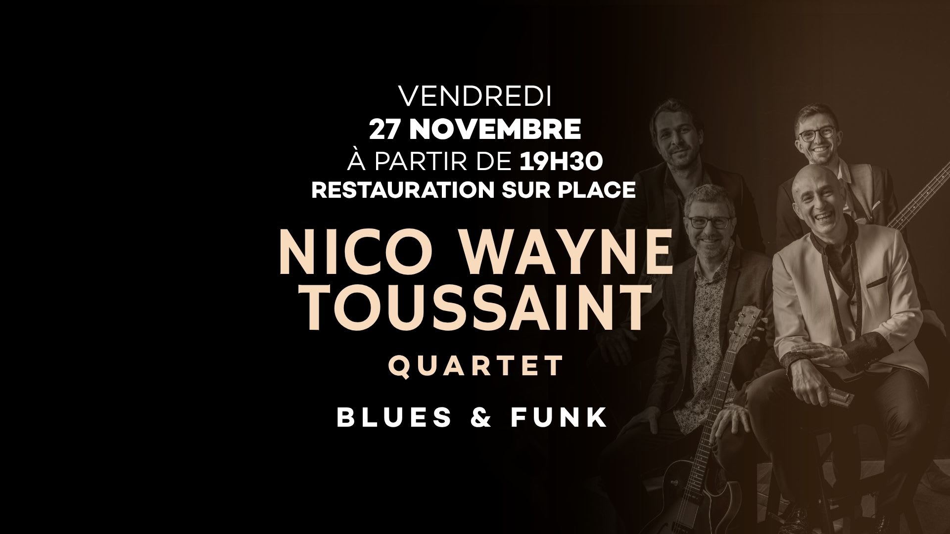 Nico Wayne En Concert ! Blues & Funk