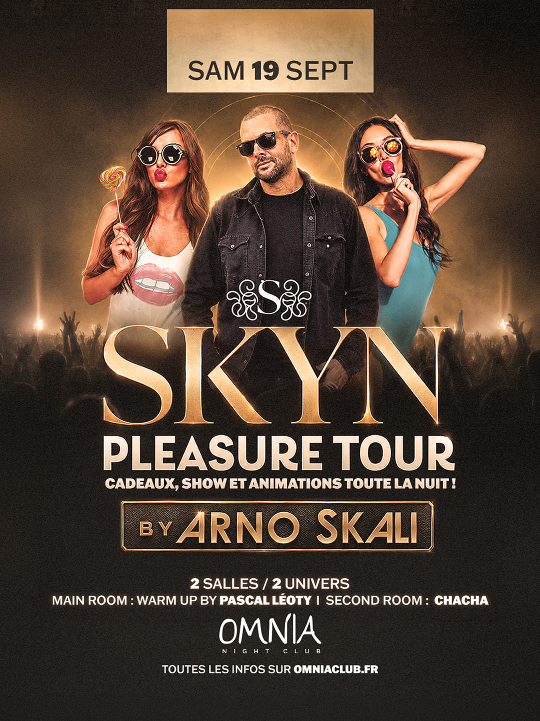 Skyn Pleasure Tour By Arno Skali