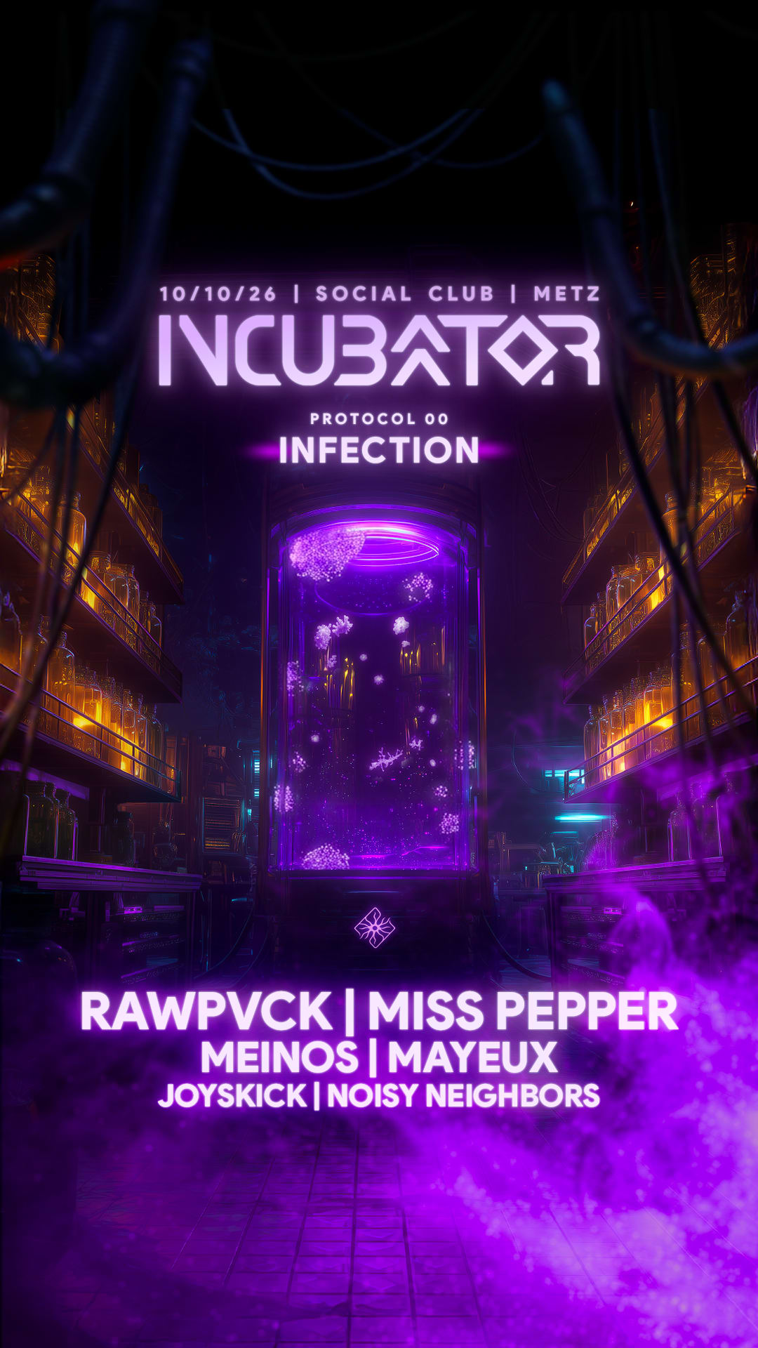 Incubator W/ Rawpvck | Miss Pepper | Meinos | Mayeux