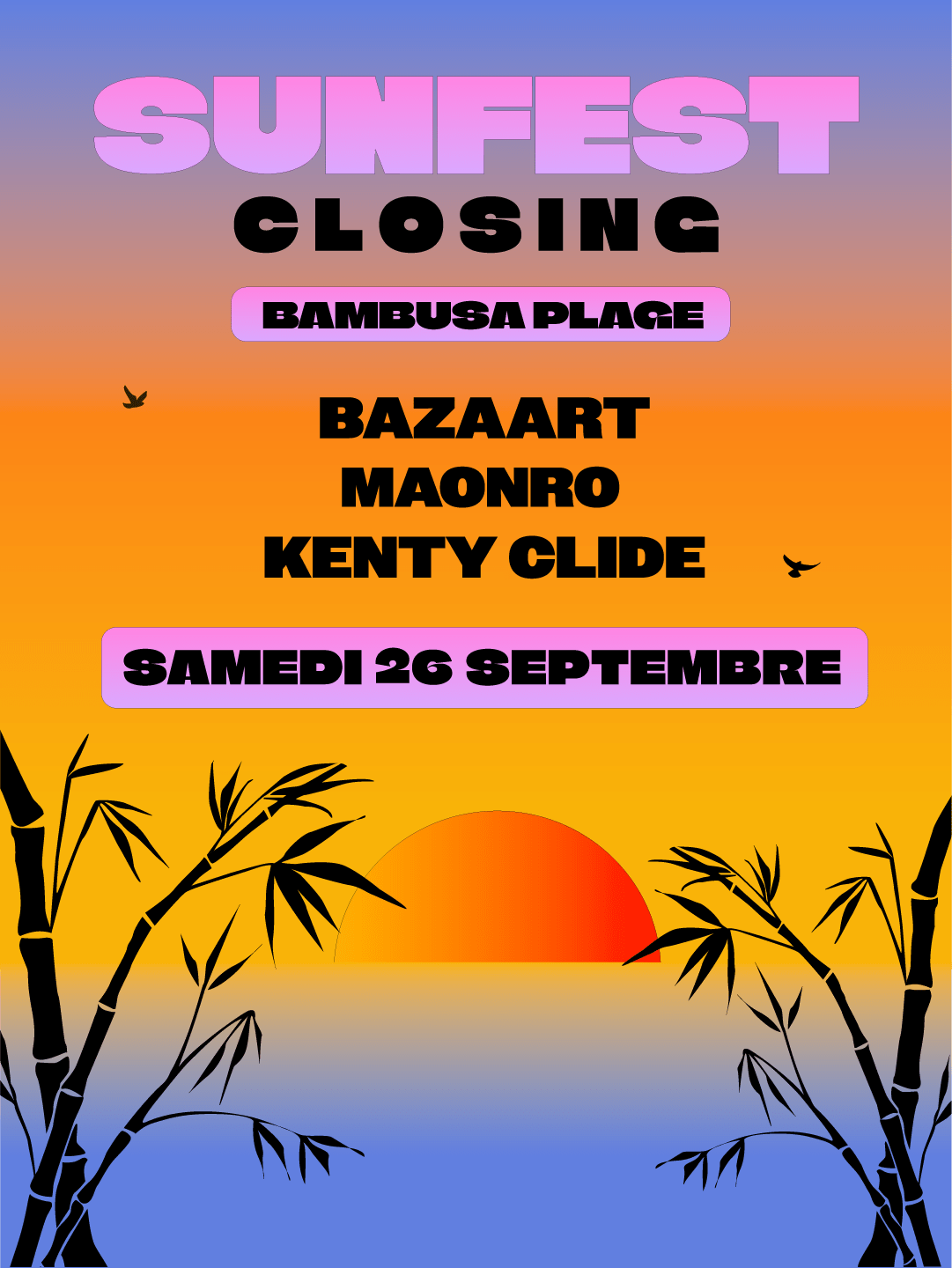 Sunfest - Closing 2026