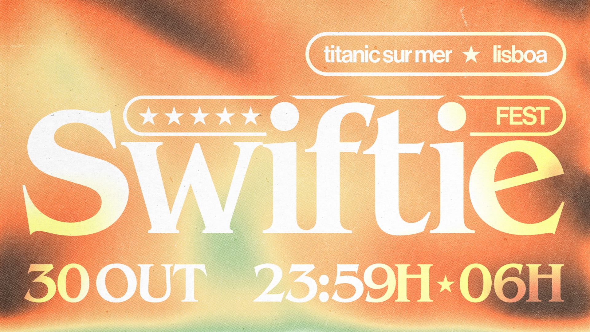 Swiftie Fest - 30 Outubro