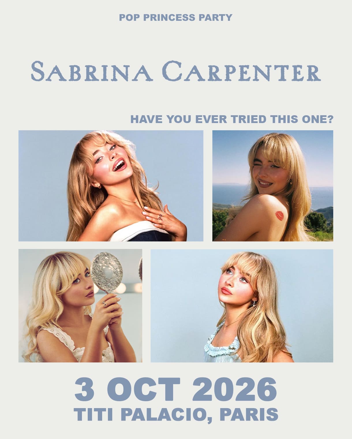 Pop Princess Party - Sabrina Carpenter Edition