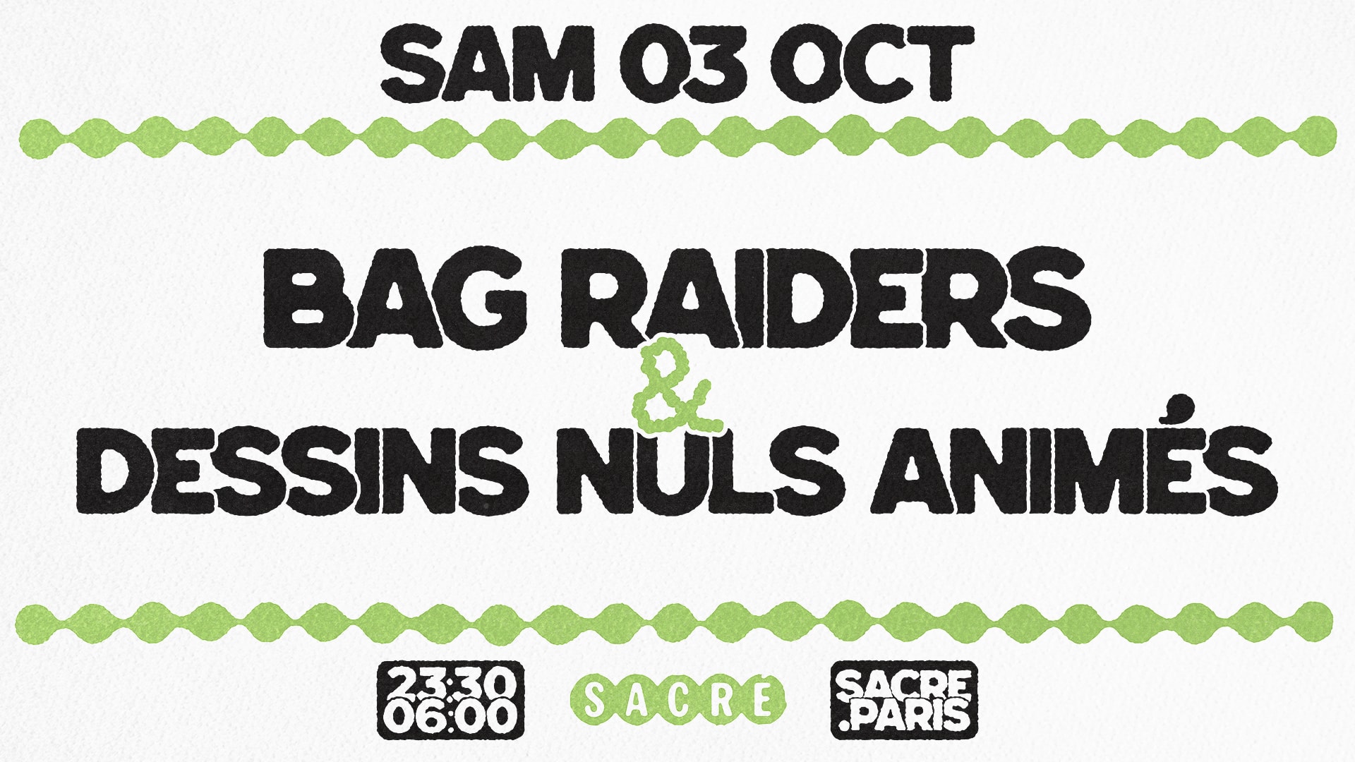 Sacré Présente : Bag Raiders & Dessins Nuls Animés