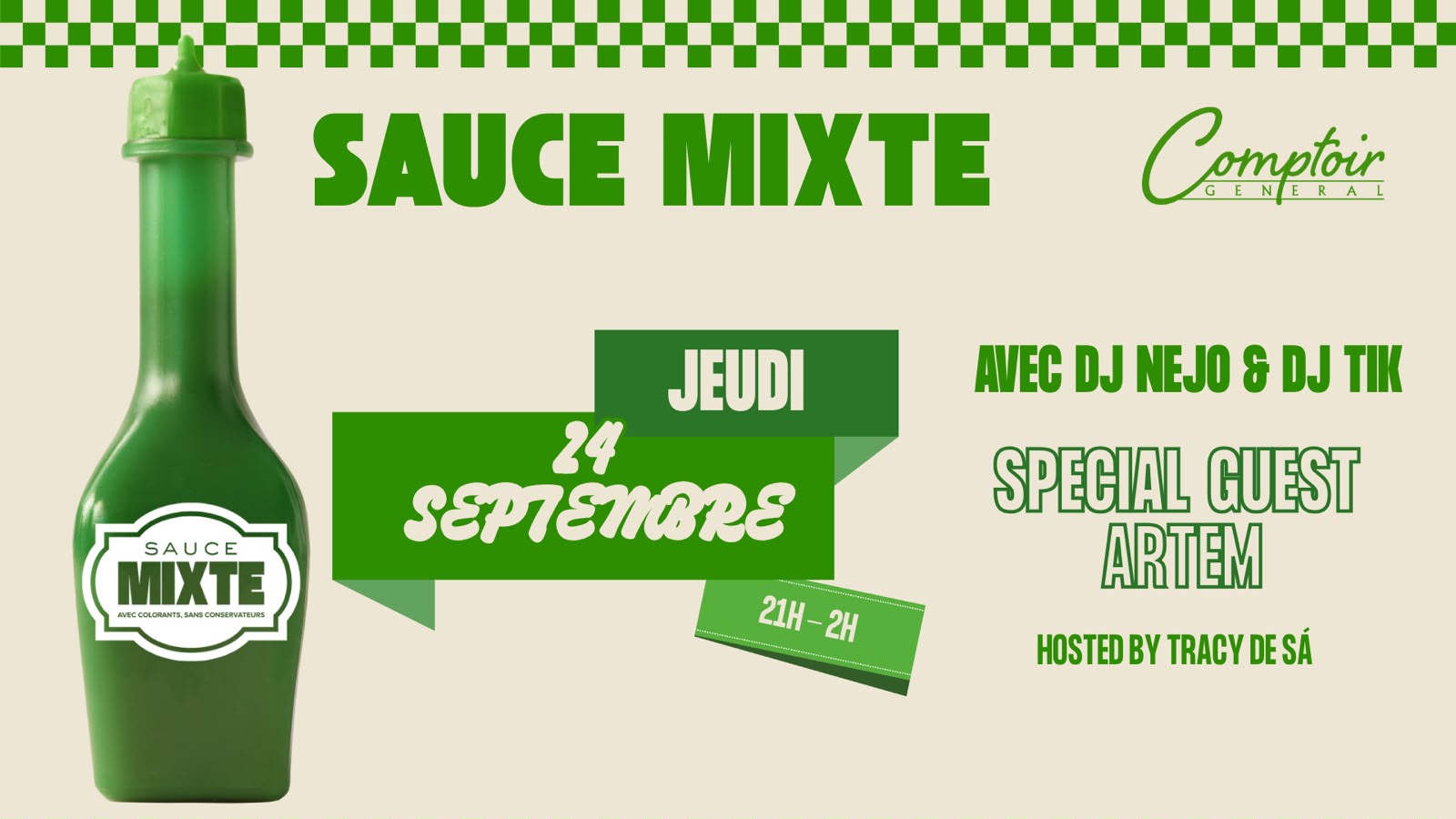 Sauce Mixte - Comptoir Général, Paris