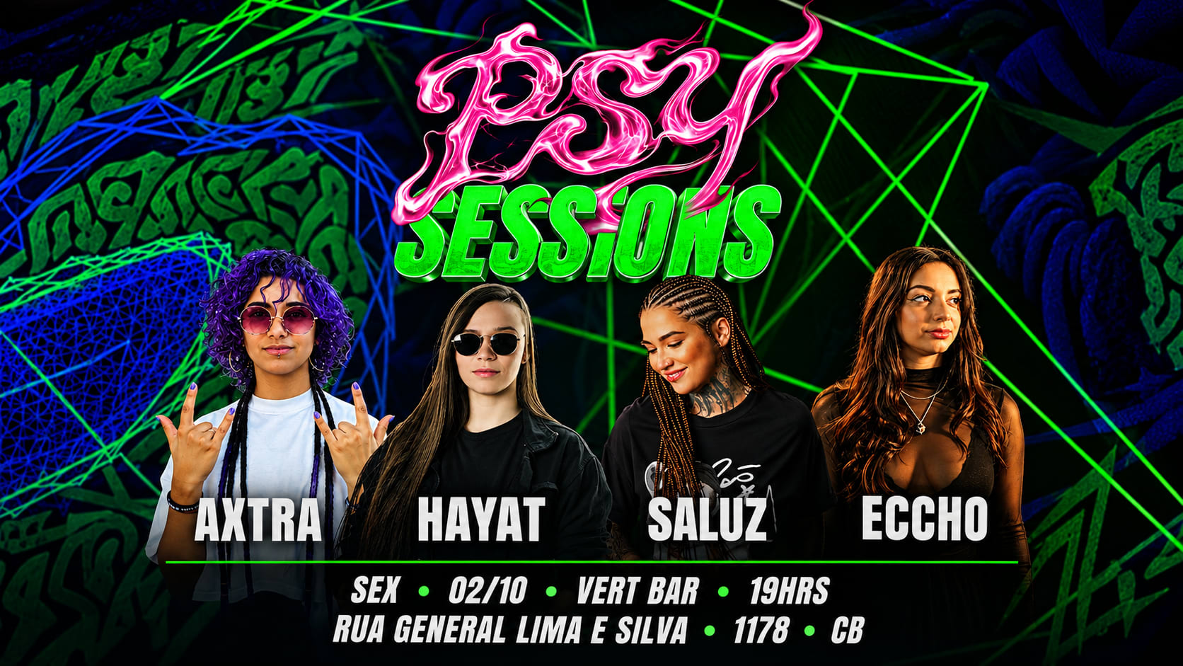 Psy Sessions @ Vert Bar Cidade Baixa 02/10