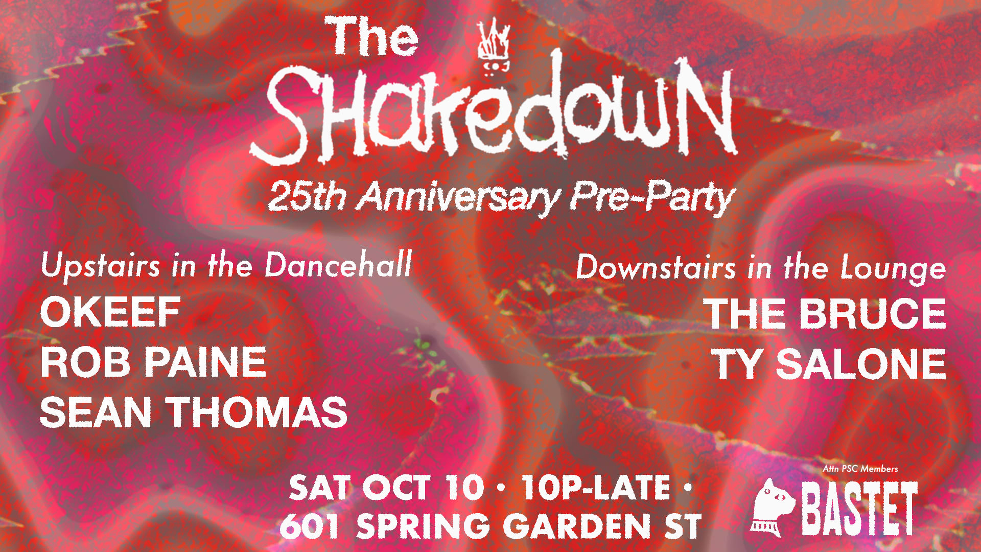 The Shakedown 25 Year Anniversary Pre Party W/ Circle Crew
